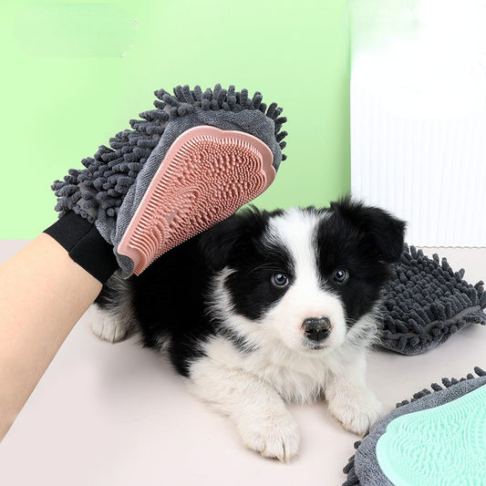 Relaxing Dog Massage & Grooming Brush