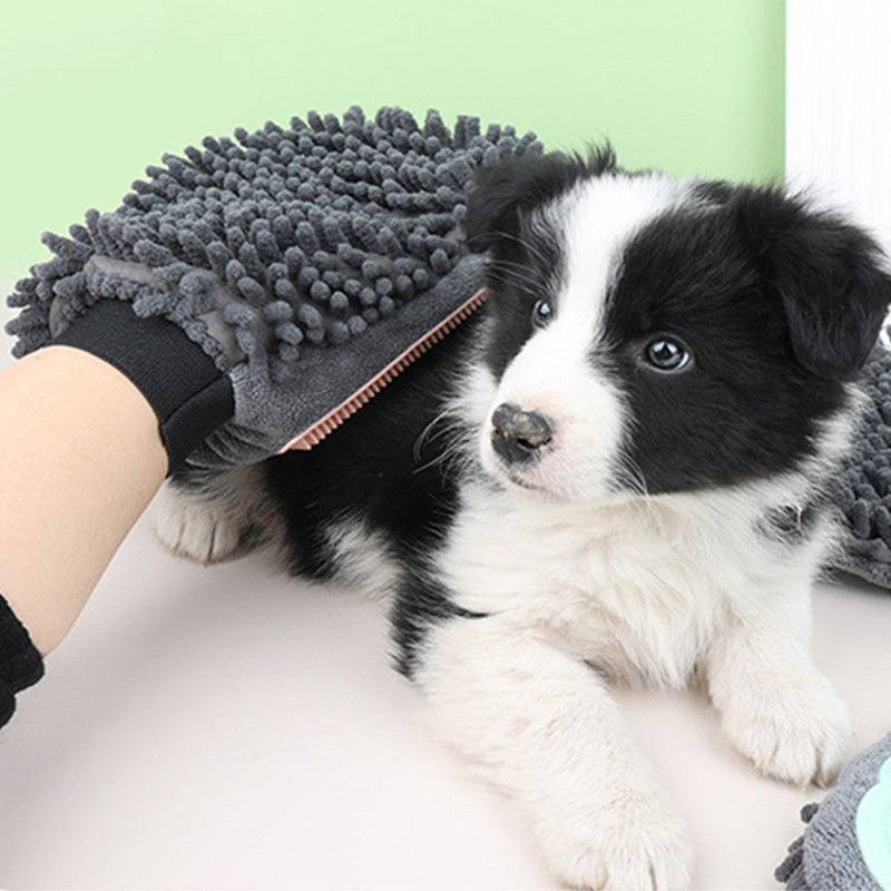 Relaxing Dog Massage & Grooming Brush
