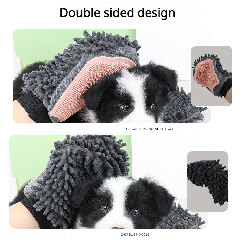 Relaxing Dog Massage & Grooming Brush